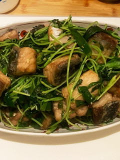 鯖の竜田揚げと野菜のレモンソルト炒め-レシピのメイン写真