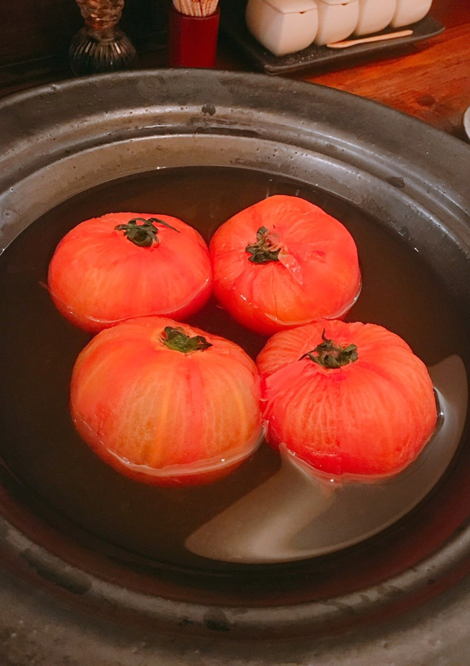 簡単！冷たいトマトの出汁煮-レシピのメイン写真