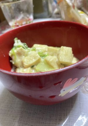 白菜　椎茸　高野豆腐　味噌チーズオガタ煮-レシピのメイン写真