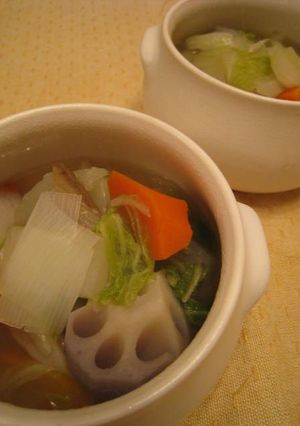 根菜たっぷりスープ-レシピのメイン写真