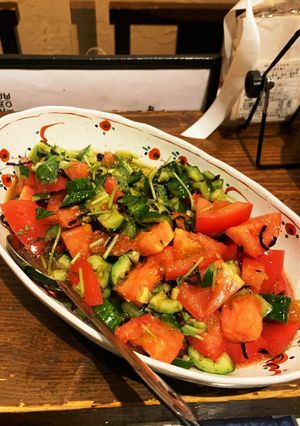 早い☆トマトと胡瓜と塩昆布のサラダ-レシピのメイン写真