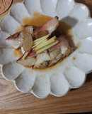 赤魚の煮付け。甘口。調味料の量覚えやすい