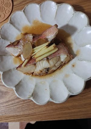 赤魚の煮付け。甘口。調味料の量覚えやすい-レシピのメイン写真