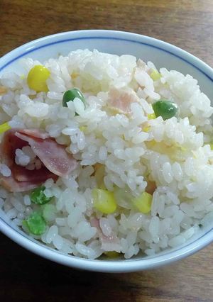 冷凍保存品で洋風炊き込みご飯-レシピのメイン写真