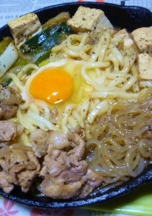 すき焼きの〆はうどんねVer.10-レシピのメイン写真