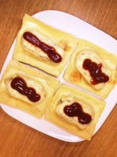 高野豆腐パンだし巻きチーズオープンサンド-レシピのメイン写真