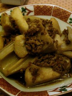 里芋とレンコンの簡単煮物-レシピのメイン写真