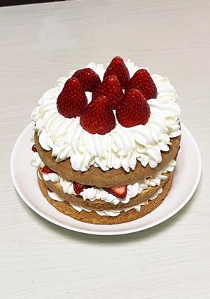 バター無☆冷えてもふんわりスポンジケーキ-レシピのメイン写真