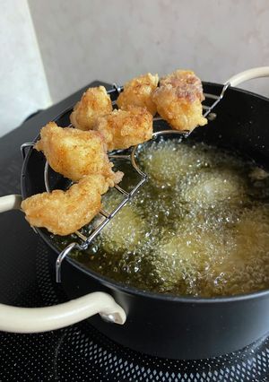 絶品 タコ唐揚げ お店出てる王道の塩味-レシピのメイン写真