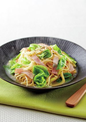 春キャベツの和風スープパスタ☆彡-レシピのメイン写真