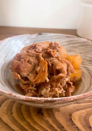 豚肉と大根の琥珀煮-レシピのメイン写真