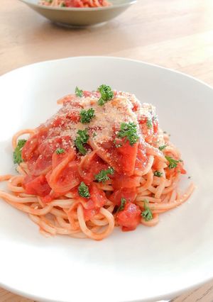 アレンジ自在*基本のトマトソースパスタ-レシピのメイン写真