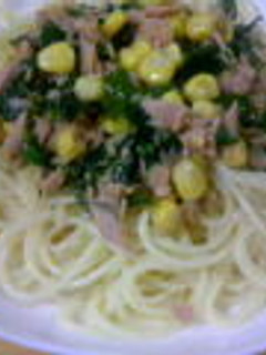 トマトとツナとわかめのあっさりパスタ。-レシピのメイン写真