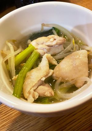 鶏肉と野菜の具沢山スープ-レシピのメイン写真