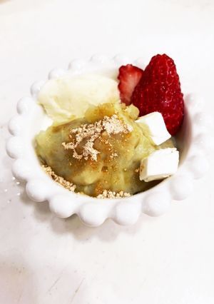 焼き芋アレンジ！お芋クリームきな粉♪-レシピのメイン写真