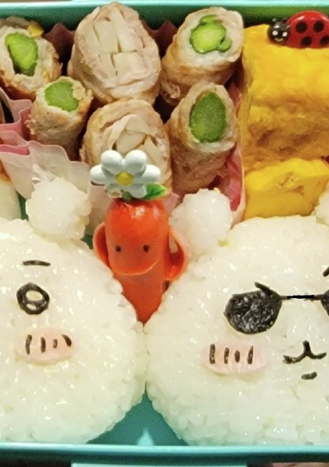 ちいかわ おにぎり弁当！-レシピのメイン写真