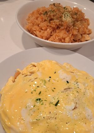 ケチャップライス&オムライス-レシピのメイン写真