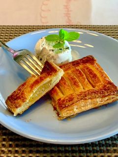 あっという間!アップルパイのアイス添え-レシピのメイン写真