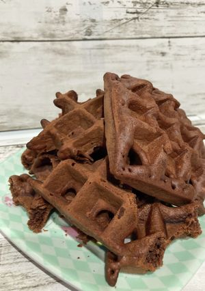 楽ちんチョコワッフル-レシピのメイン写真