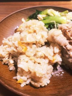 鶏とキノコの炊き込みご飯-レシピのメイン写真