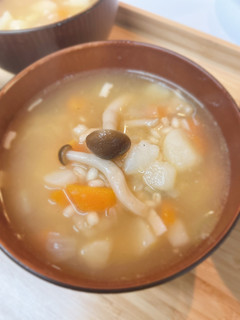 もち麦のコンソメスープ-レシピのメイン写真