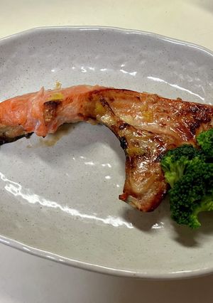 鮭の粕漬け　柚子風味-レシピのメイン写真