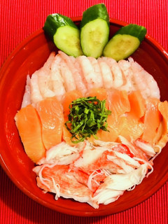 お手ごろ海鮮丼-レシピのメイン写真