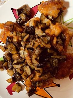 鶏肉のナス味噌炒め-レシピのメイン写真
