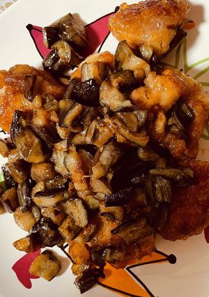 鶏肉のナス味噌炒め-レシピのメイン写真