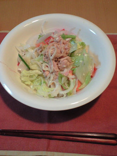 あらっ簡単!サラダうどん-レシピのメイン写真