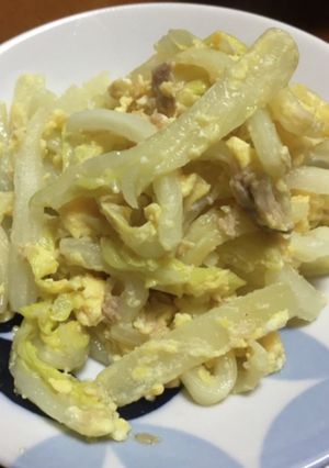 白菜大量消費！白菜しりしり-レシピのメイン写真