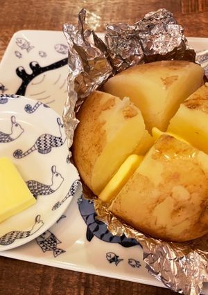 家で完璧なじゃがバター-レシピのメイン写真