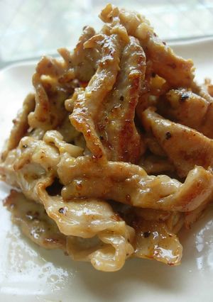 豚肉の粒マスタード炒め-レシピのメイン写真