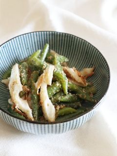 いんげんとちくわのごまおかか和え-レシピのメイン写真