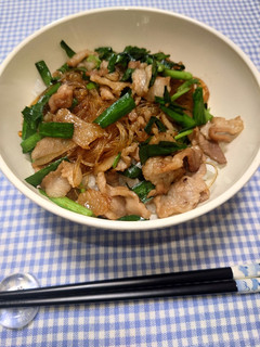 簡単☆お手軽春雨豚丼♩-レシピのメイン写真