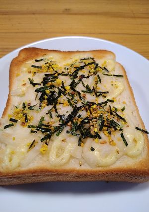 のりたま　チーズマヨトースト-レシピのメイン写真