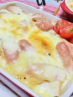野菜も取れる朝のパングラタン-レシピのメイン写真