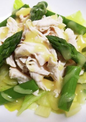 酢味噌で簡単！春野菜の和風サラダ-レシピのメイン写真