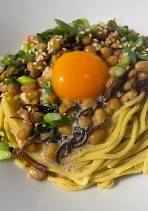 糖質制限!簡単納豆まぜそば-レシピのメイン写真