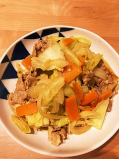 カレー野菜炒め-レシピのメイン写真