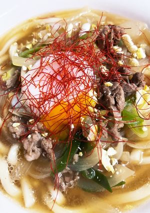 簡単肉うどん-レシピのメイン写真