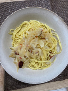 新玉ねぎパスタ-レシピのメイン写真