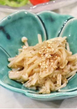 レンジで時短・簡単『えのきのナムル』-レシピのメイン写真