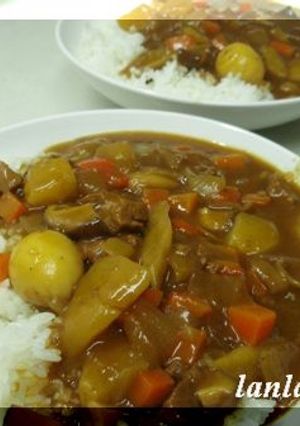 今日のカレー、隠し味に何入れる゚+:゚☆-レシピのメイン写真