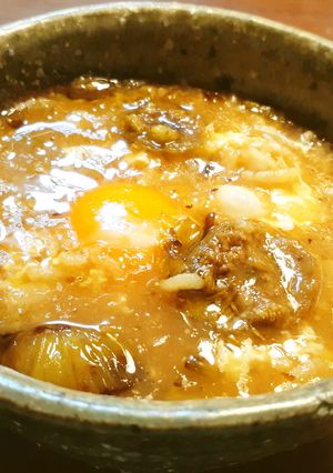 蕗の薹味噌と蕗の薹オイルのおじや-レシピのメイン写真