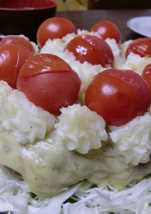 トマト☆ケーキハンバーグ-レシピのメイン写真