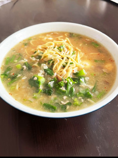 味噌汁リメイク 菜花の味噌ラーメン-レシピのメイン写真