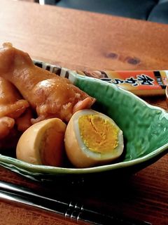手羽元と茹で玉子のほったらかし甘辛煮-レシピのメイン写真
