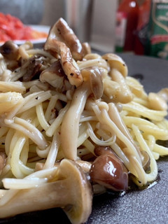 ぱすた日記/きのこのオイルパスタ-レシピのメイン写真