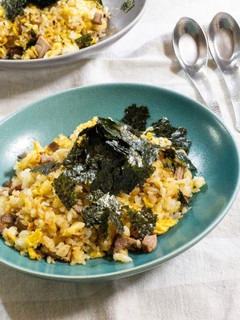 焼豚とねぎと玉子のシンプルチャーハン-レシピのメイン写真